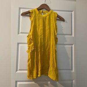 Anthro ruffle top
